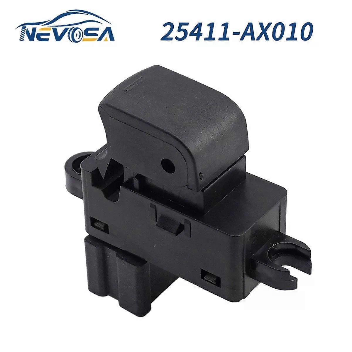 25411-AX010 Passenger Car Power Window Control Switch Single Button compatible for Nissan Tiida Rogue Versa Pathfinder 25411AX010