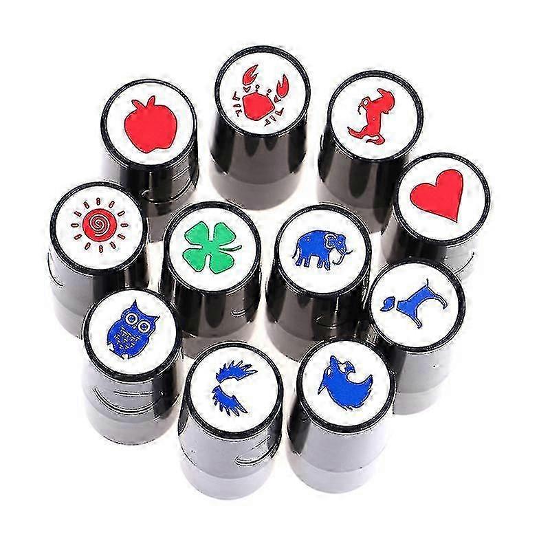 Long-lasting Quick-Drying Golf Ball Markers with a Variety of Patterns - Pack of 1