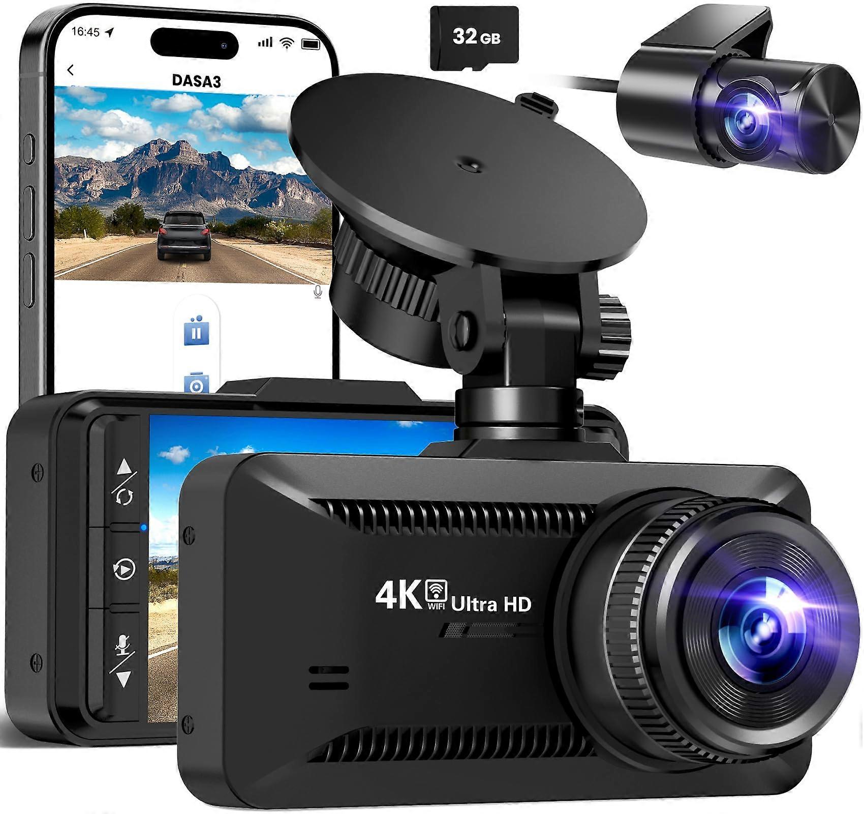 Full HD Dash Camera for Car Use and Parking