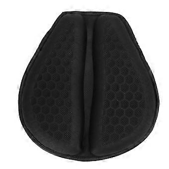 Coussin de siège 3D Noir Imperméable Respirant Maille Dissipant La Chaleur Dissipant Siège Arrière Coussin Noir pour Moto