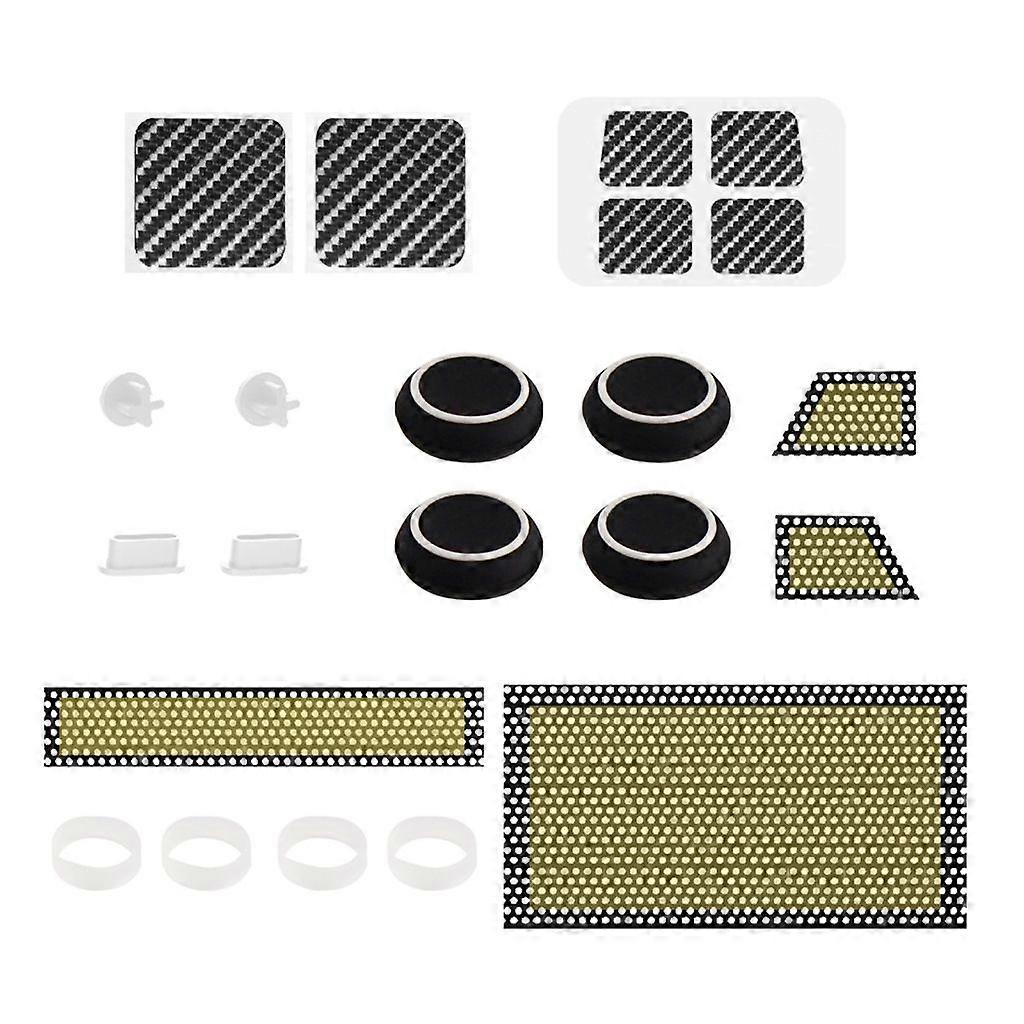 Console Touchpad Button Decal Silicone Rocker Cap Dustproof Net for Steam Deck
