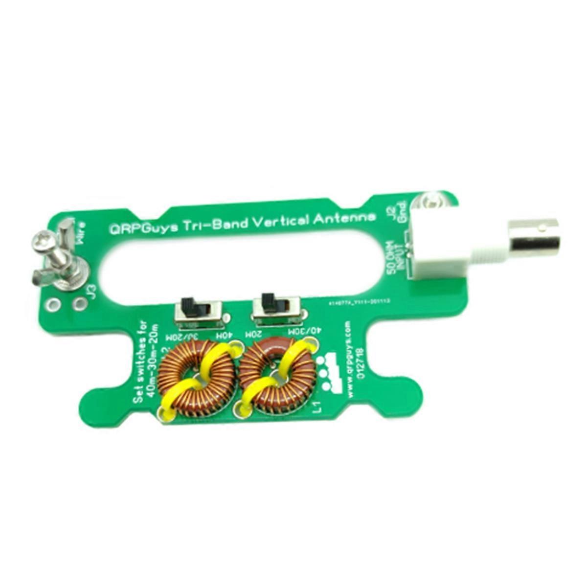 Portable 10W 40-30-20m Portable Tri-Band Vertical Antenna DIY Parts / Assembled Portable 10W 40-30-