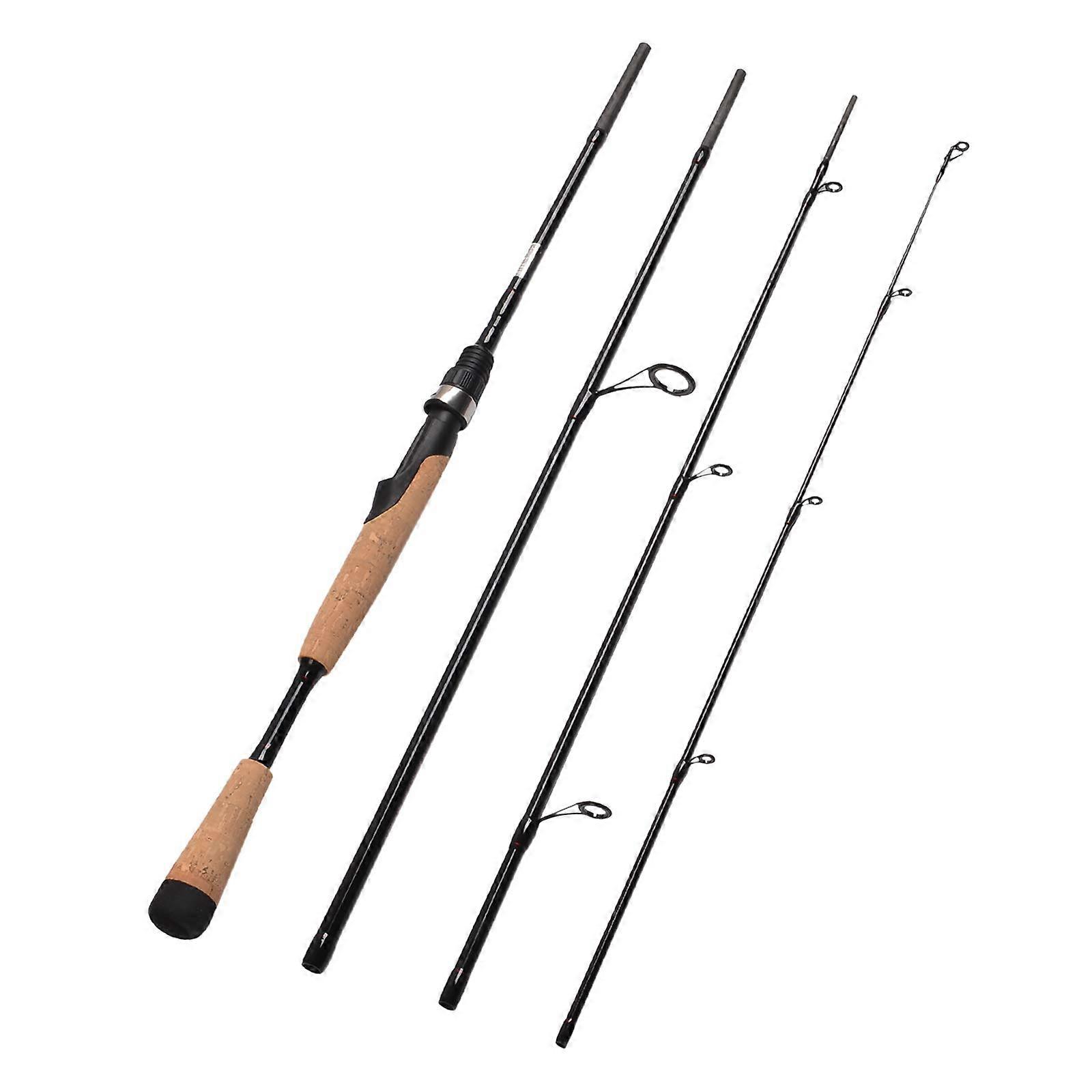 4 Pieces Fishing Rod Travel for Medium Size