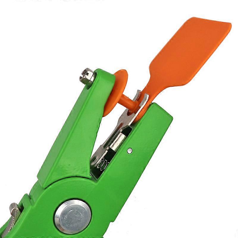 Ear Tag Pliers Livestock Animal Ear Tag Tool Plier Applicator Tagging Tagger Puncher Aluminium Alloy Ear Tag Caliper for Goat Sheep Lamb Cattle Cow