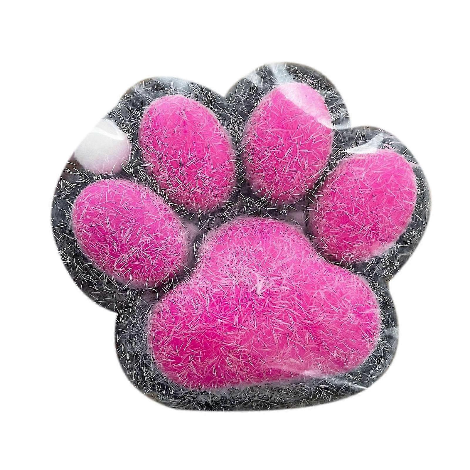لعبة اليدوية Taba Squishy Big Cat Paw Silicone لتخفيف التوتر ، لعبة ضغط حسية عملاقة للقلق والاسترخاء