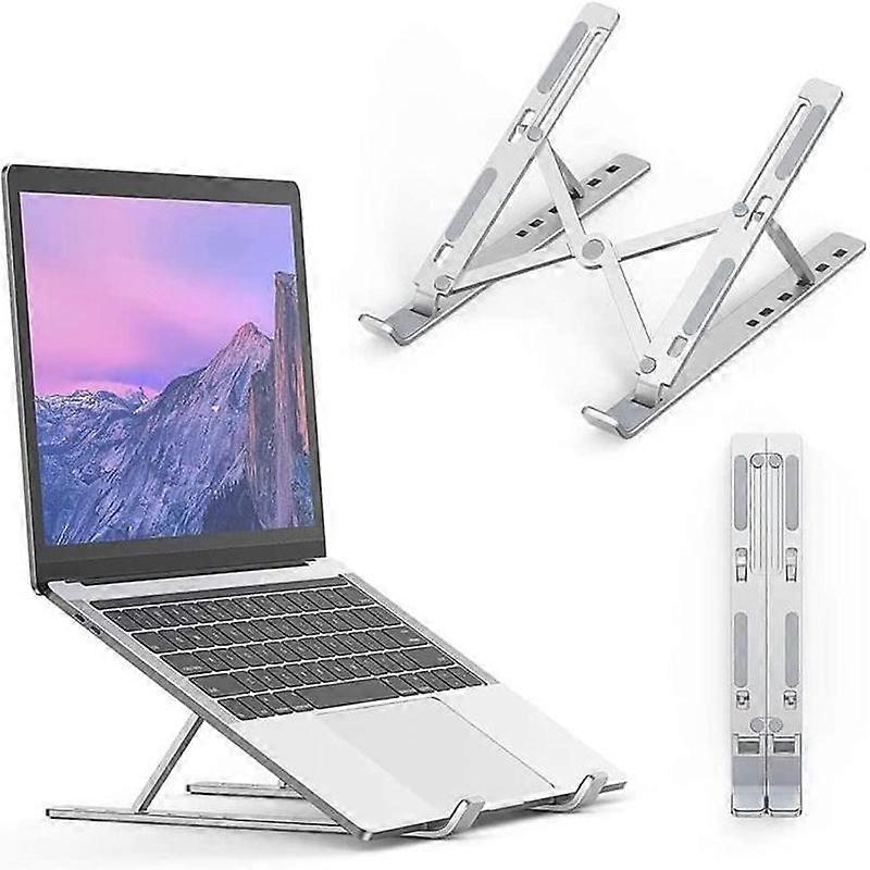 Adjustable Foldable Cooling Laptop Stand Compatible with MacBook AirPro Dell XPS HP Lenovo - JAESAN