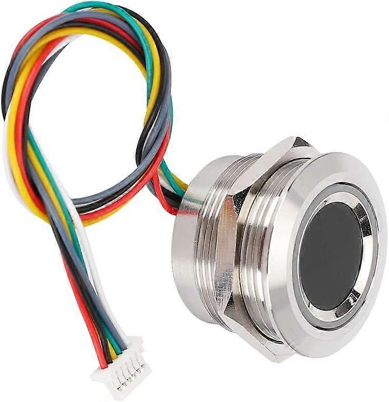 Fingerprint Scanner, Capacitive Fingerprint Module, Capacitive Fingerprint Identification Module, for Safety Box Access Control Assistance(R503/S-25mm