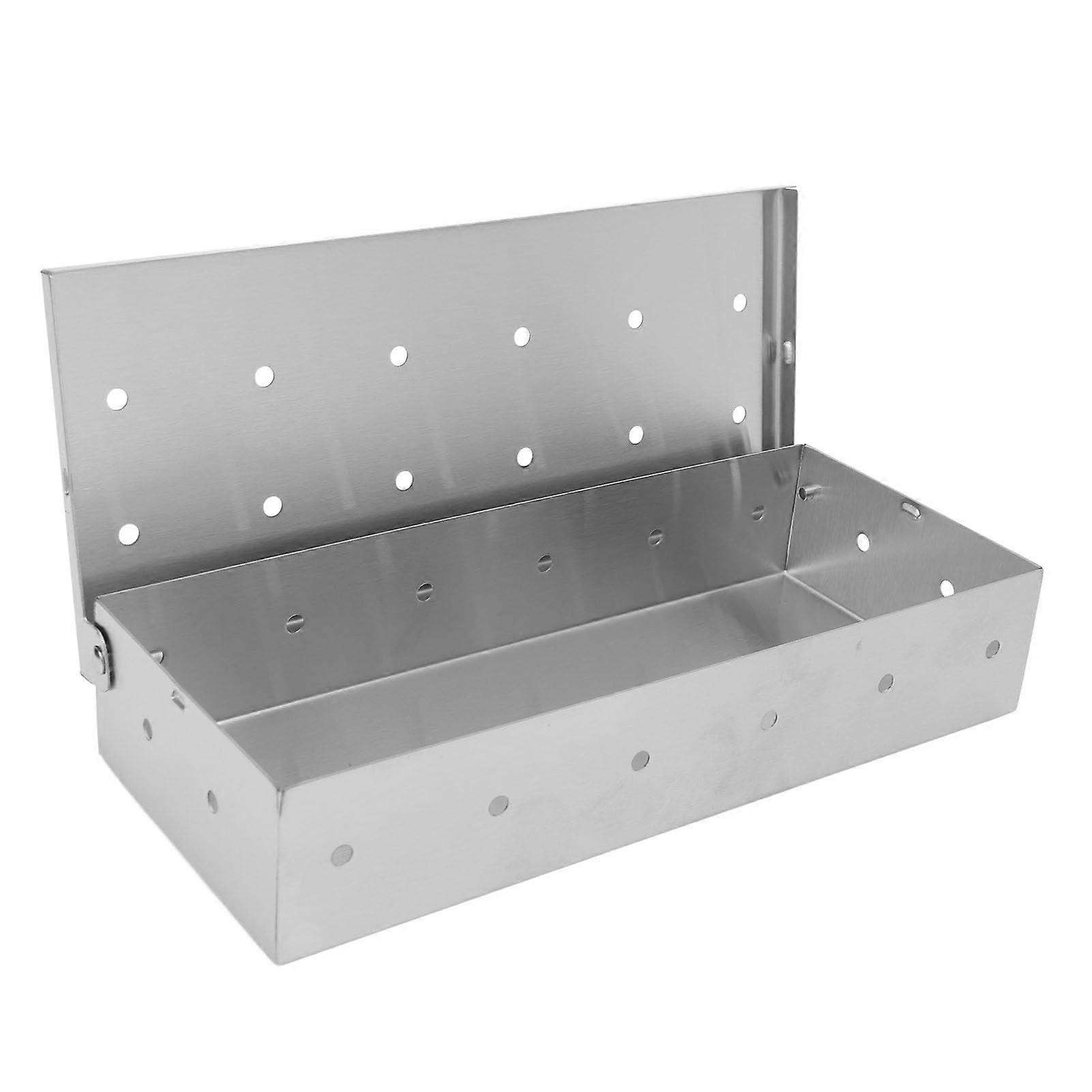 Smoker Box, Chinese Pig Roasting Box, Cast Iron Smoker Box, Rectangular Smokey BBQ Box