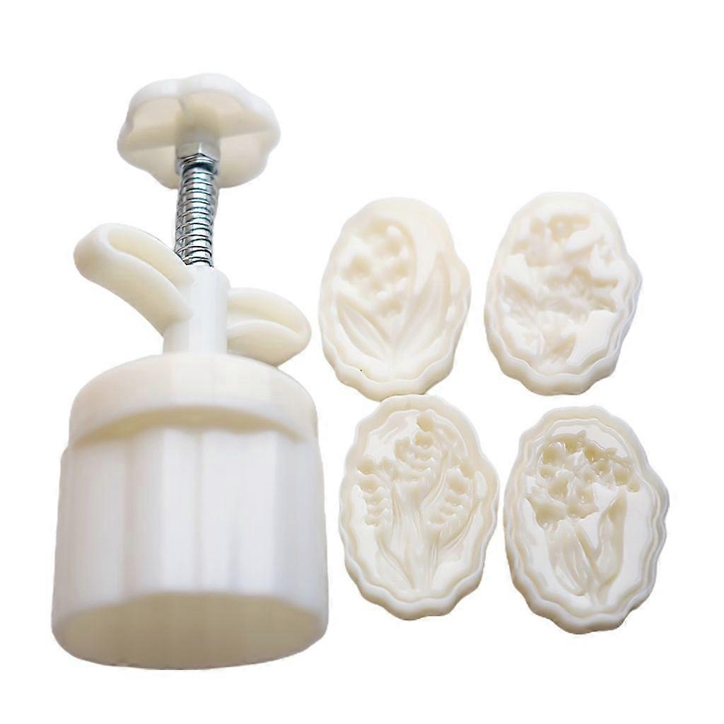 50g月餅型スズランの形をした中秋のベーキング型