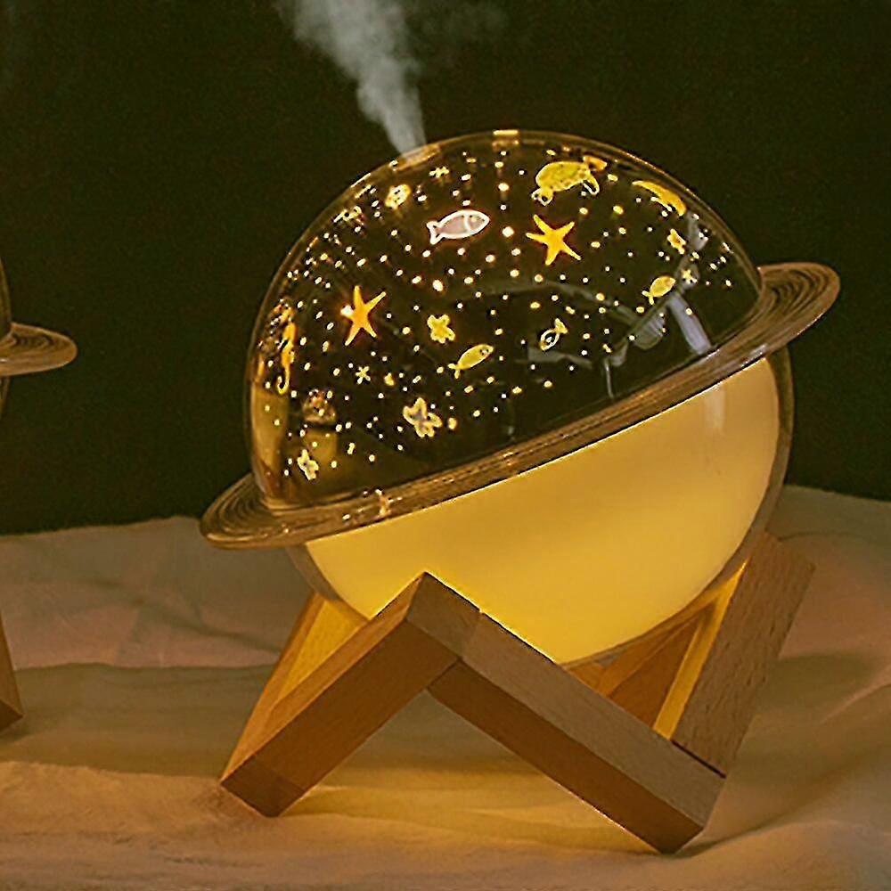 Planet Humidifier Household Aroma Diffuser Night Light Air Diffuser Mist Purifier Spray