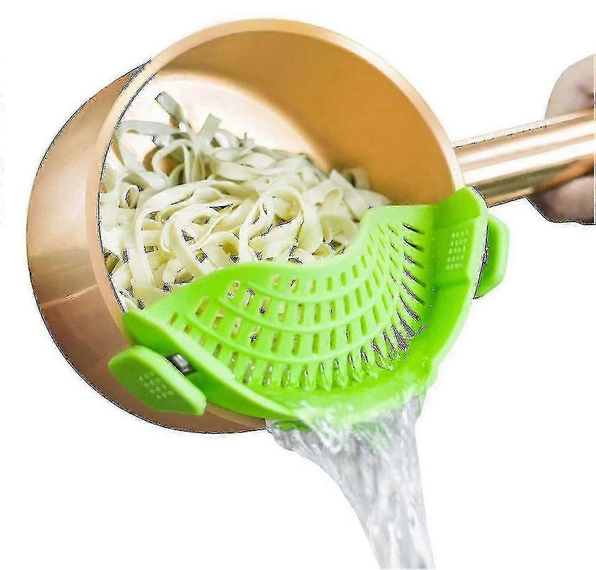 Silicone Strainer Clip On Pots And Pans
