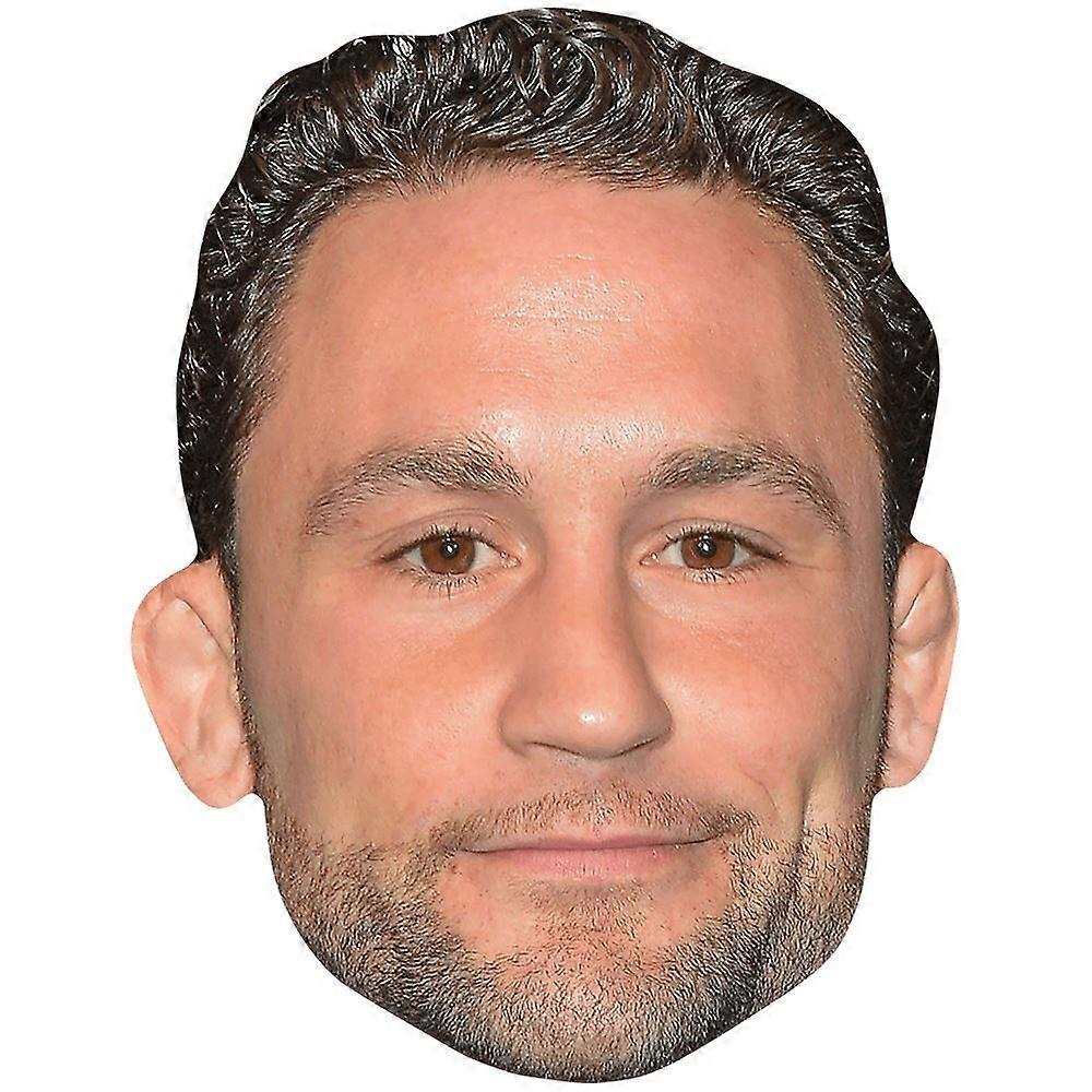 Frankie Edgar (Beard) Celebrity Mask, Flat Card Face
