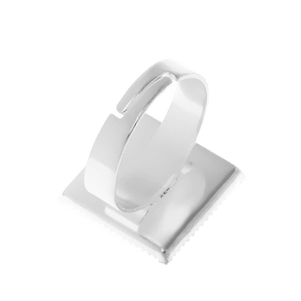 Stainless Steel Glue Ring Strip Holder Extensions Pallet Set