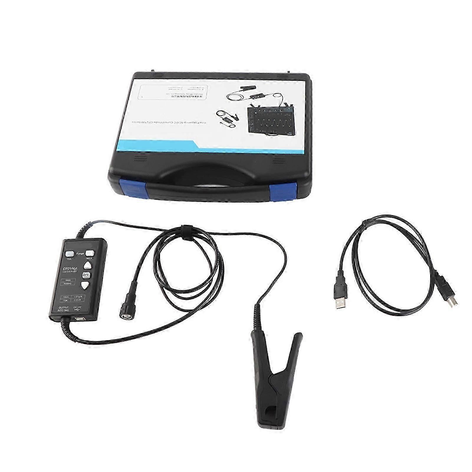 Universal Ac/dc Current Probe Cp2100a 10a/100a Current Measuring Tool Bandwidth Dc800khz