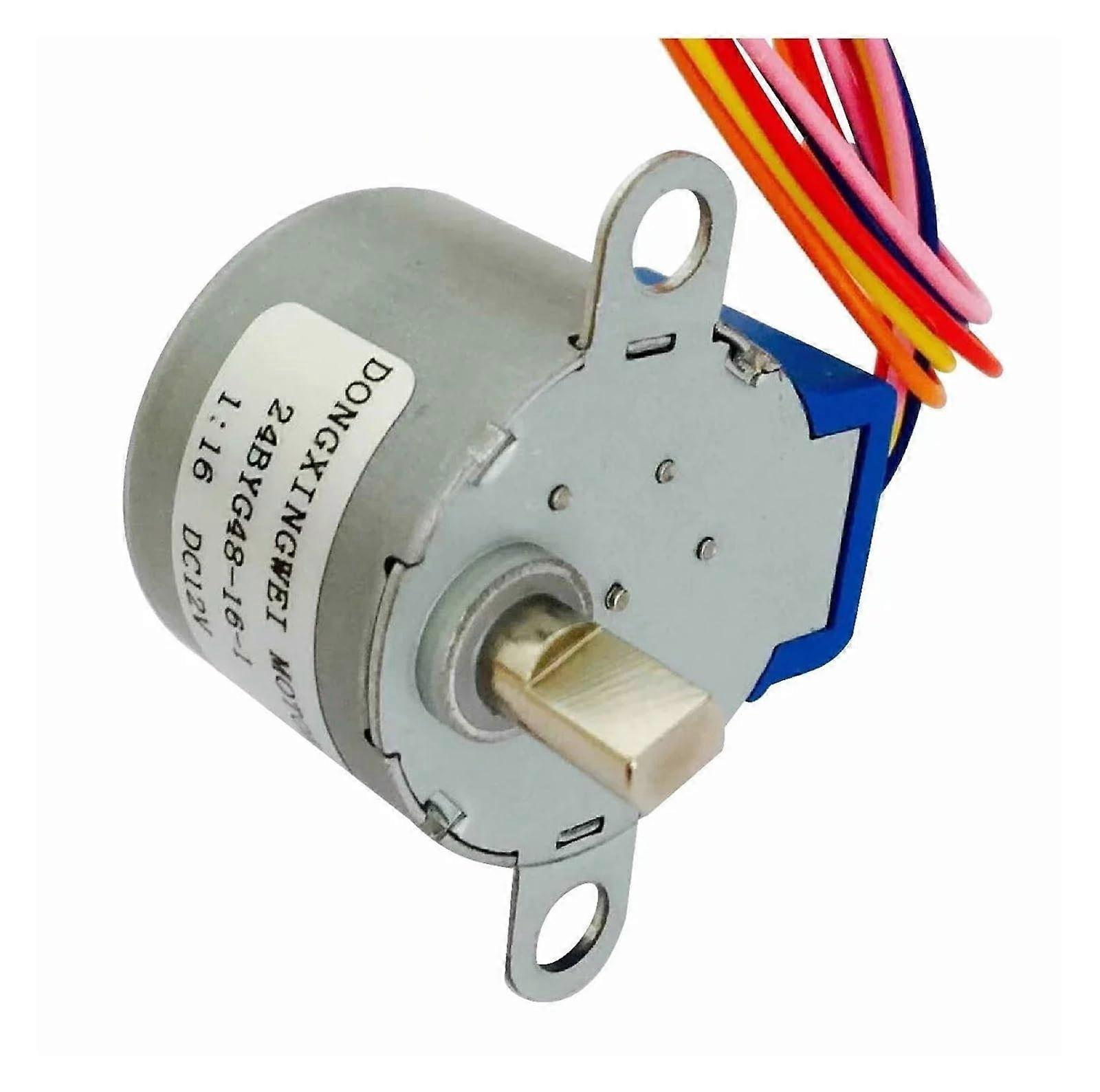 24BYG48 Stepper Motor DC 12V CNC Electronic Starter Kit with Reducing Stepping Function for Precision Control