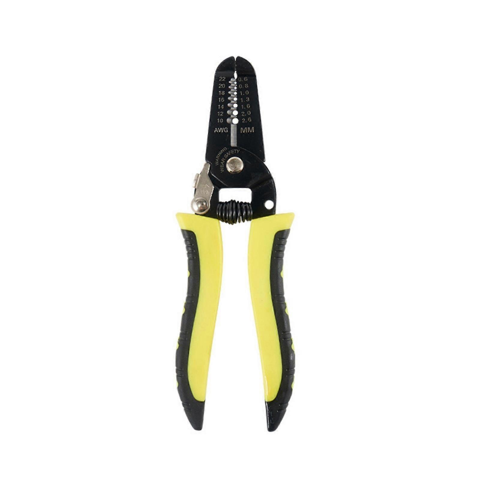 Precise Wire Stripper Wire Stripping Crimping Tool For PVC Rubber Cables NonSlip Comfortable grip Handle Hand Tool