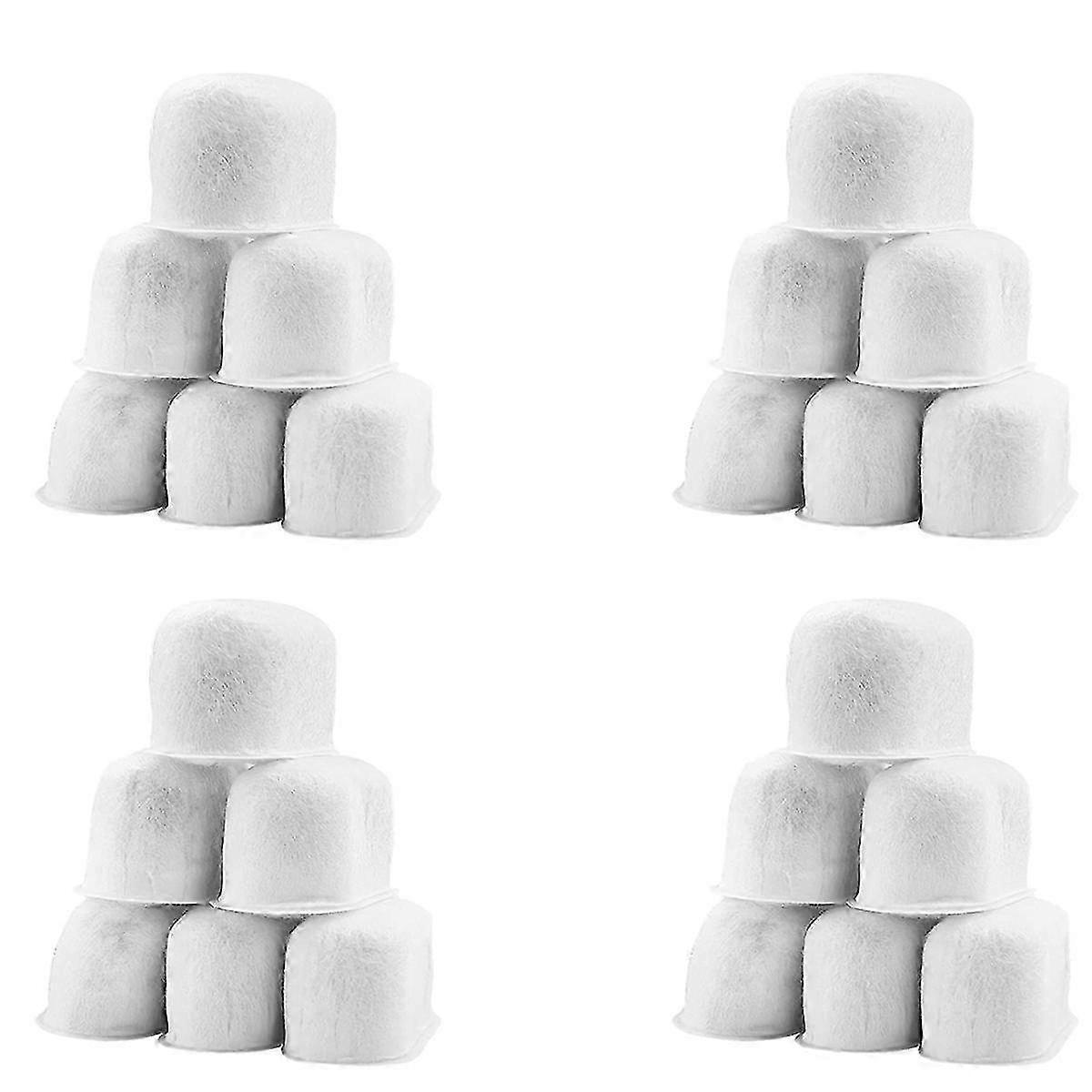 24 Pack Charcoal Filters Compatible for BWF100 Machines, Espresso Machine Water Filter Replacements