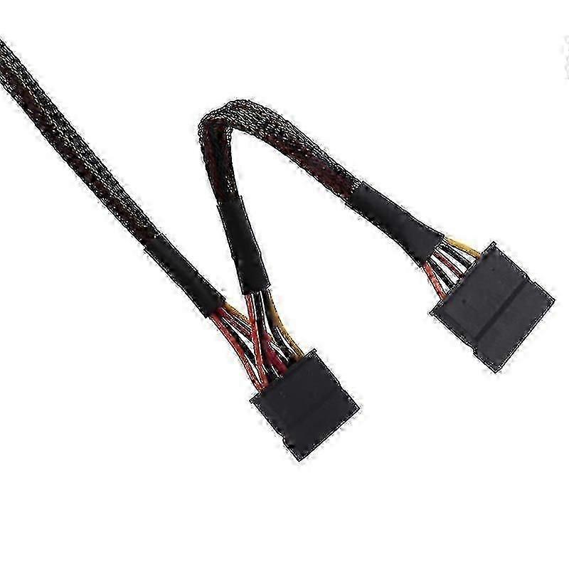 Mini 6Pin to 15Pin X2 SATA Power Cable Cord for DELL Vostro 3650 3653 3655 Desktop Computer HDD SSD
