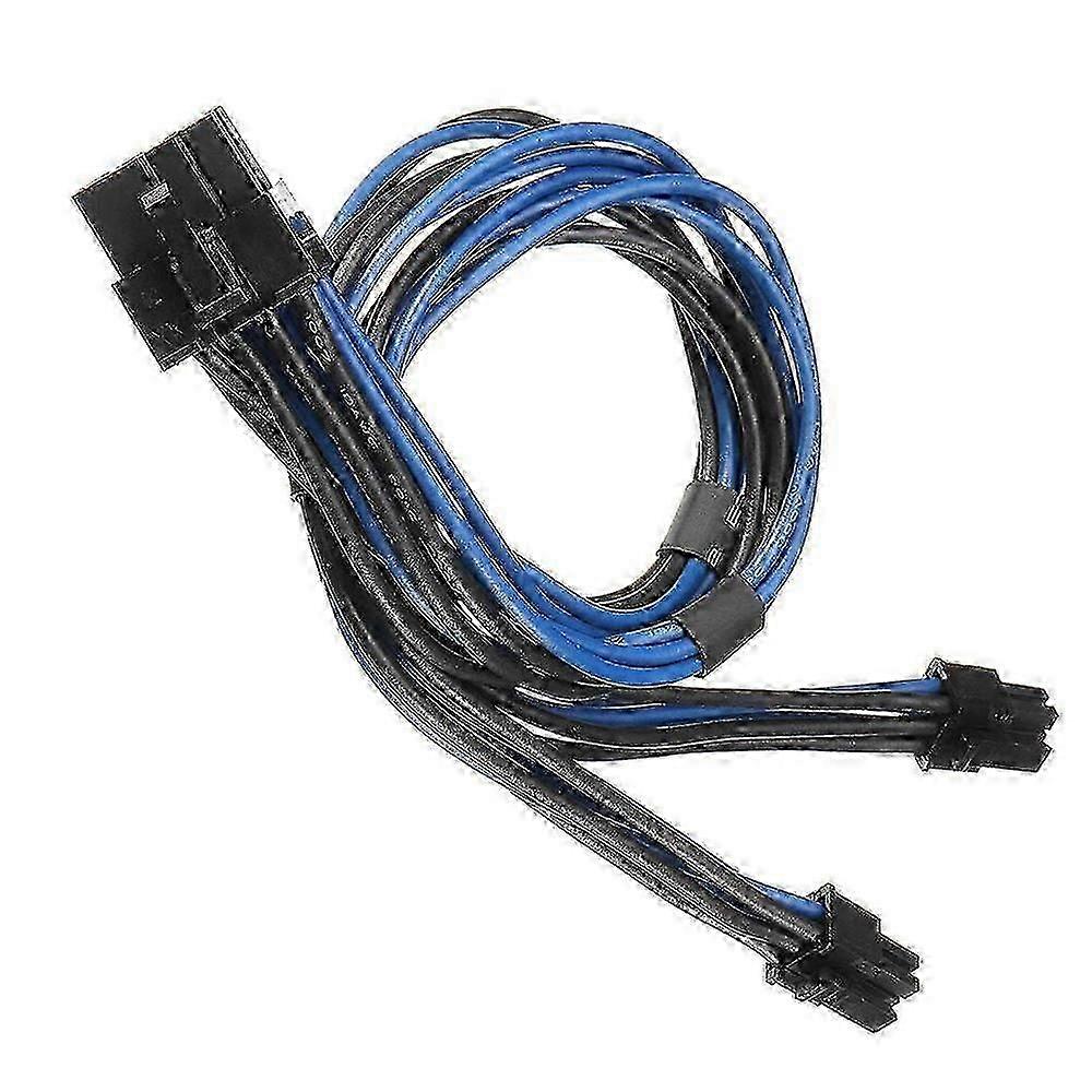 Dual 6 Pin to 8 Pin PCI Power Cable for Pro Tower / Power G5 Dual Mini 6 Pin To 8 Pin PCI-e
