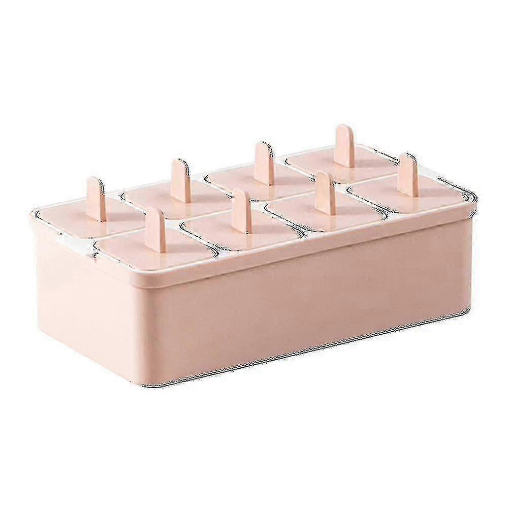Square Pink Ice Cream Mold With Sticks Ice Cream Mold Ice Cream Mold Ice Cream