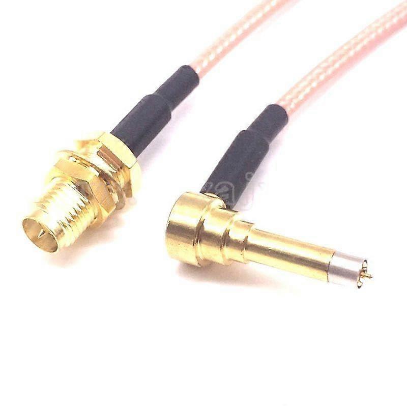 RF Connector RP-SMA Female to MS156 RG316 Cable 15CM for Mobile Phone Testing with Male Pin Compatible Connection