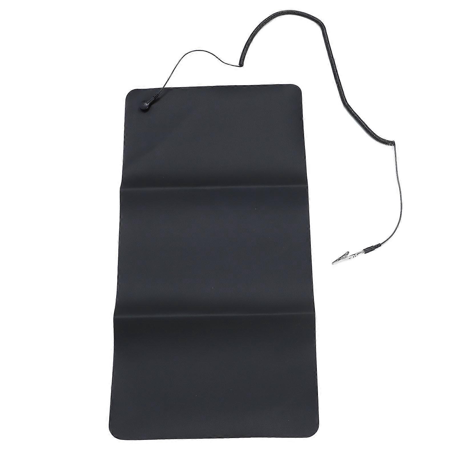 Gaming Mouse Pad 30x60cm PU Static Reducing Desktop Grounding Mouse Pad for Home and Office 