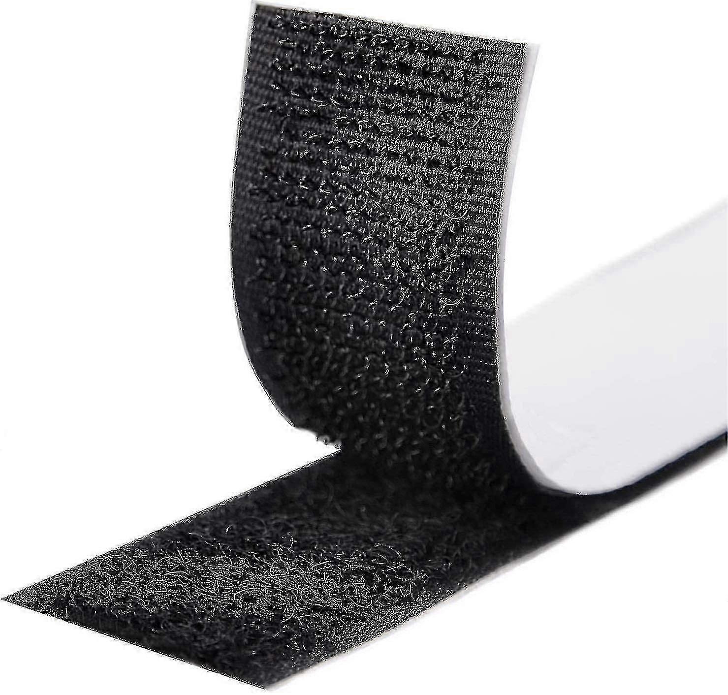 Velcro شريط لاصق ذاتي اللصق بطول 10 أمتار قوي للغاية ولاصق على الوجهين مع Velcro GuanGuan بعرض 20 مم