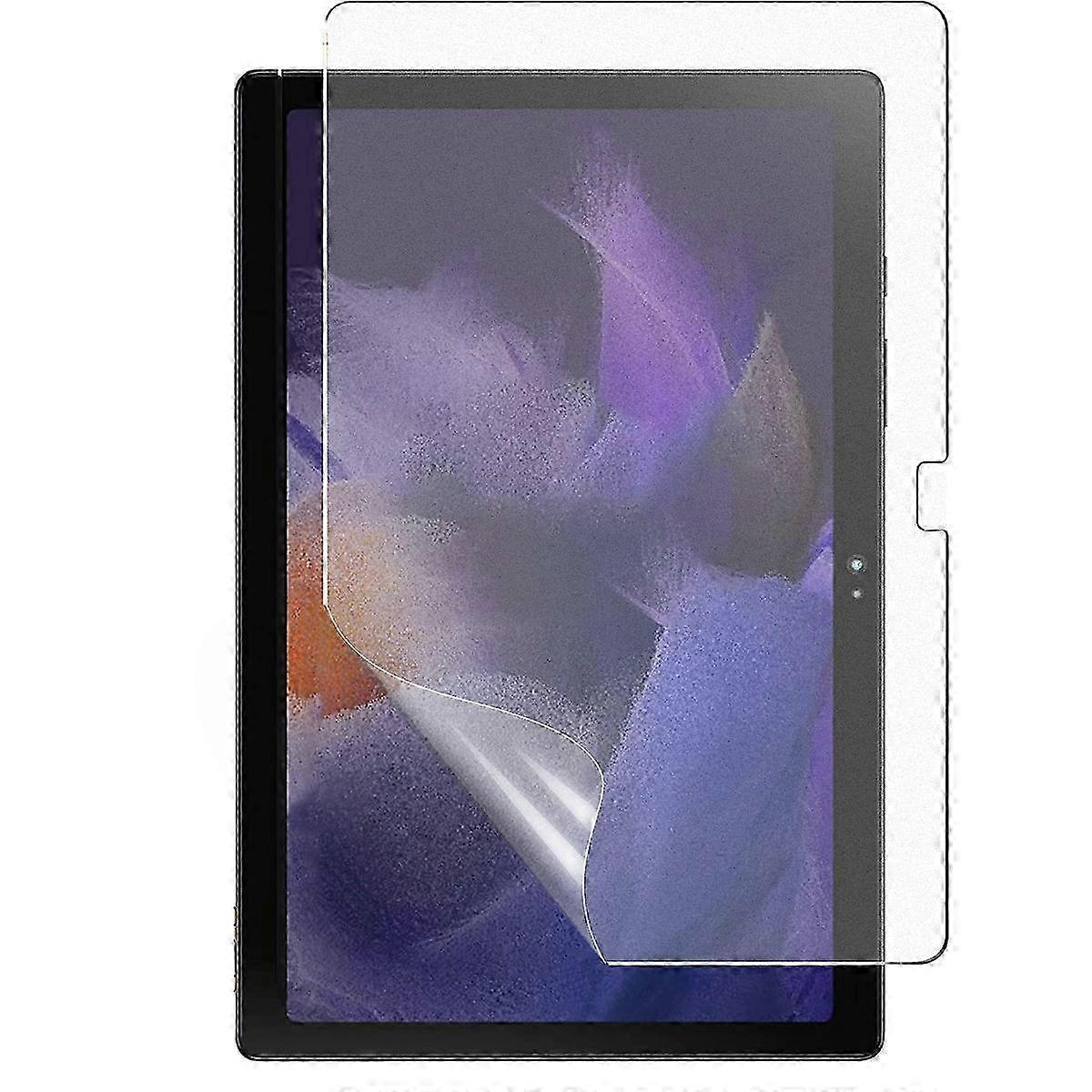 Matte PET Anti-Fingerprint Screen Protector for Galaxy Tab A8 10.5 Inch LCD Display