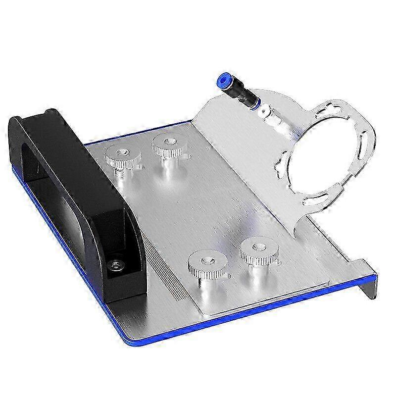 Tile Cutting Stand Compatible with 100 Angle Grinder, Features Hose, Measures 18x16x7cm