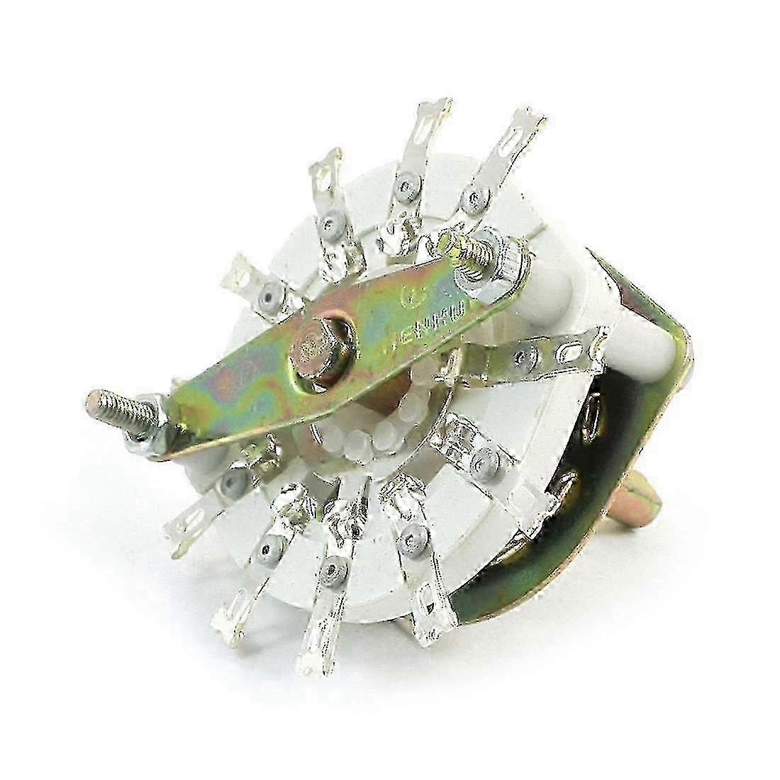 2025 1P10T 10 Position Rotary Switch 11 Pins Band Channel Selector