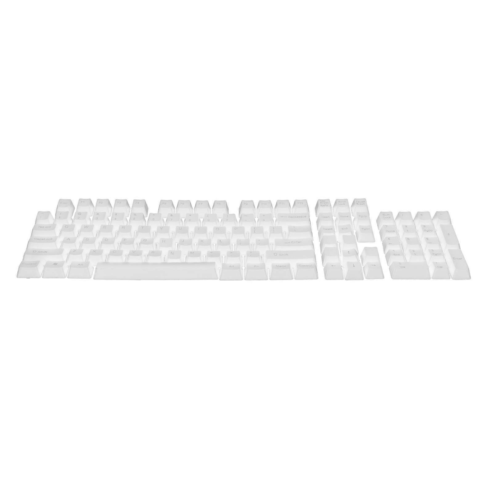 104 Keys Laser Etching PBT Key Caps Keycaps For Most Style 1
