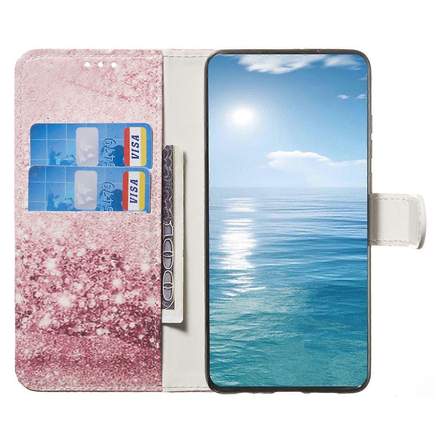 For iPhone 16 Pro Max Case Leather Pattern Design Flip Wallet Phone Cover