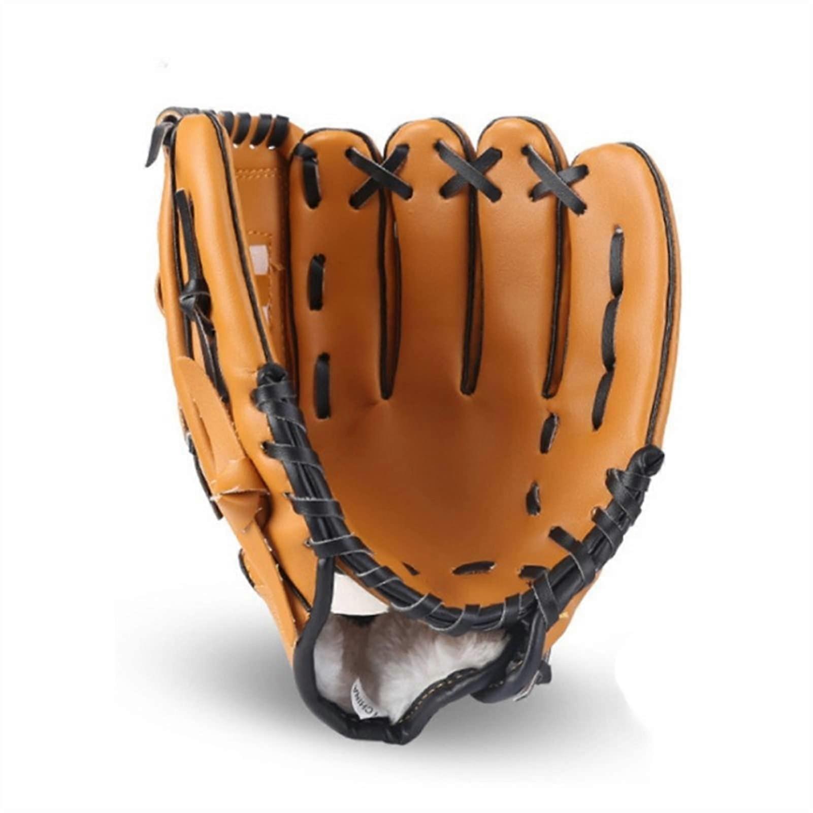 Baseball Glove for Kids, Teens, Adults - 11.5 Inch Left Hand Softball Practice Gear, Multi-Colored, Durable Design