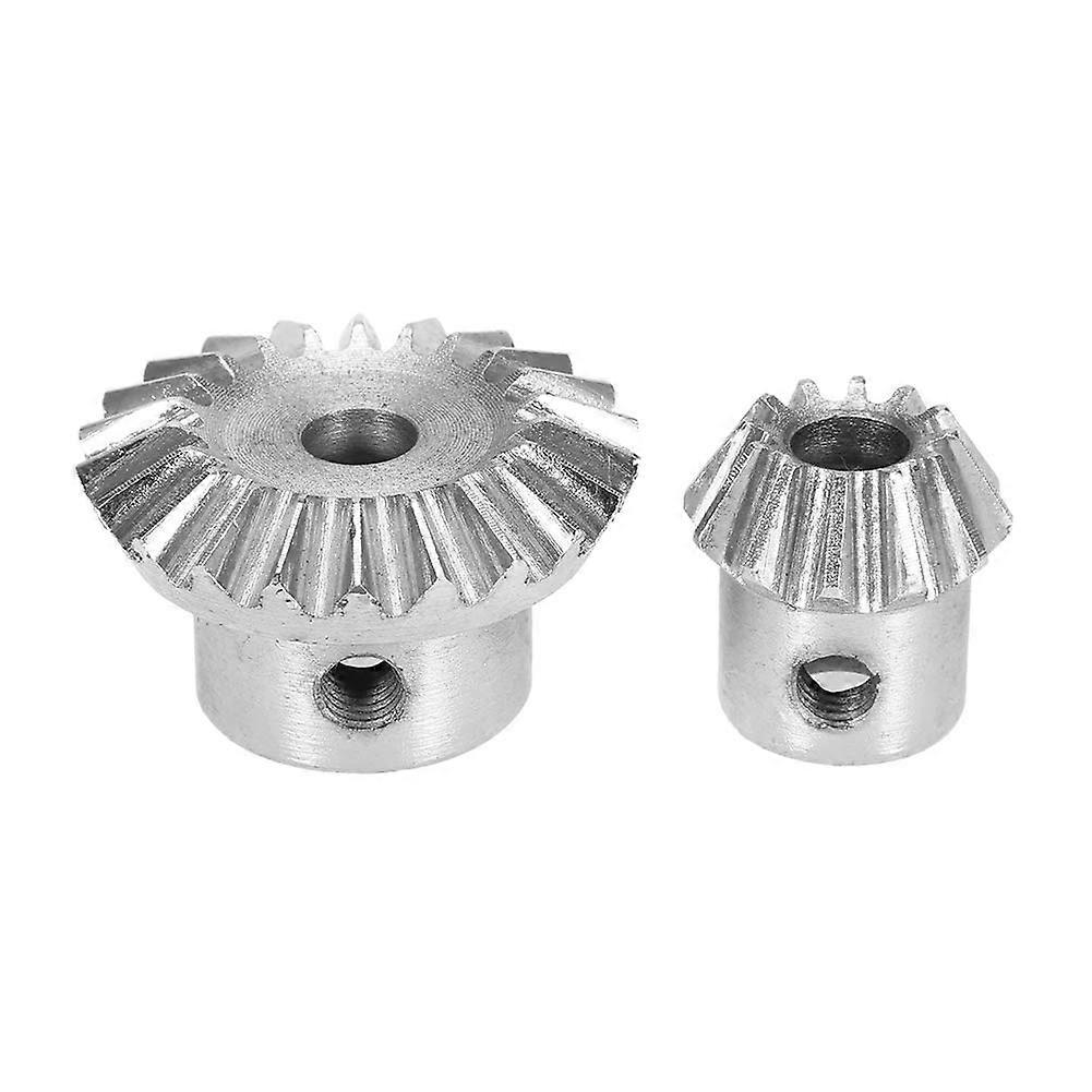 2pcs Bevel Gear Inner Diameter 10mm Outer 27mm/49mm Steering Gear, for Hardware Mechanical Rotation Honey Extractor Extracting Repair Beekeeping