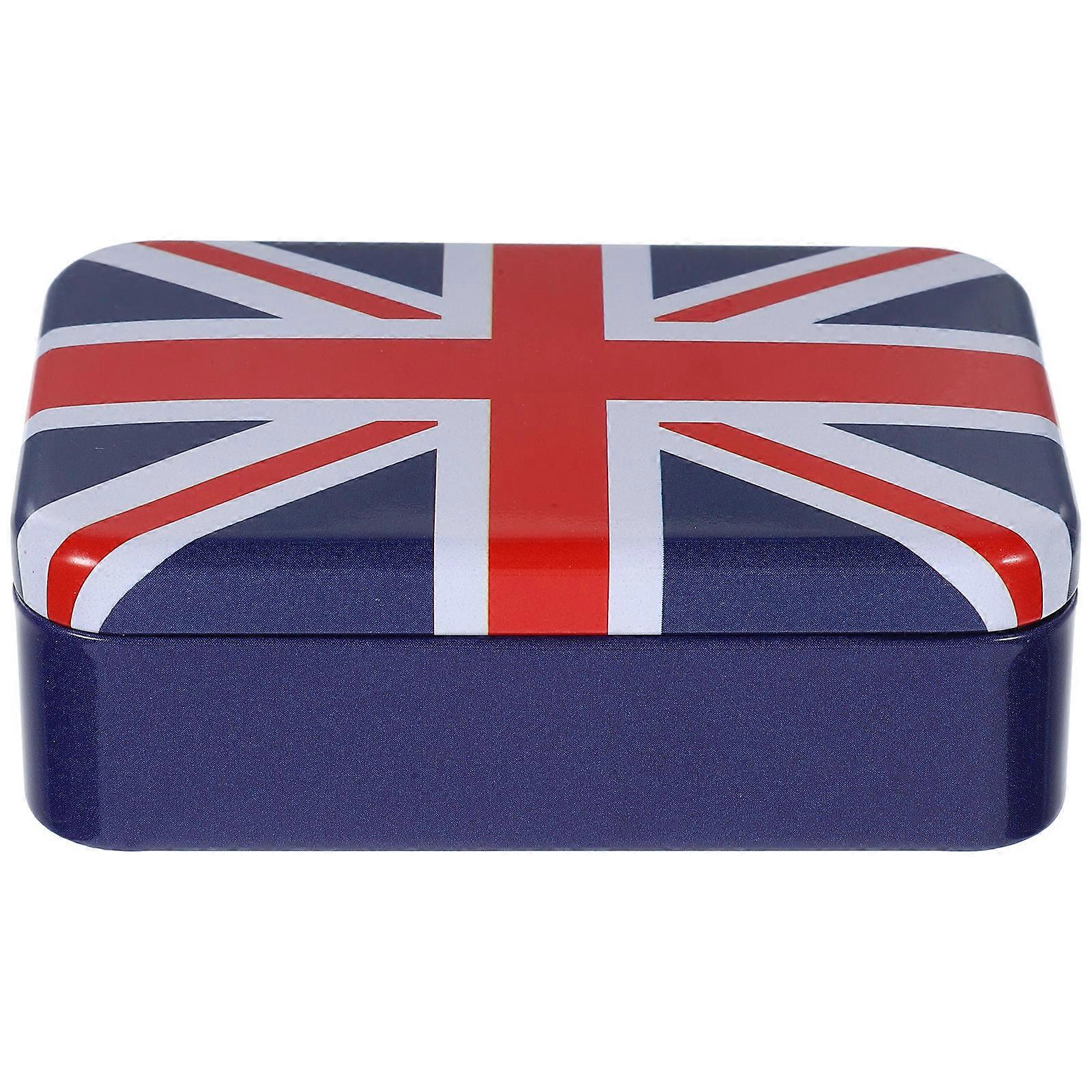 Party Favor Tinplate Box with Lid, Great for Cookies and Small Treats