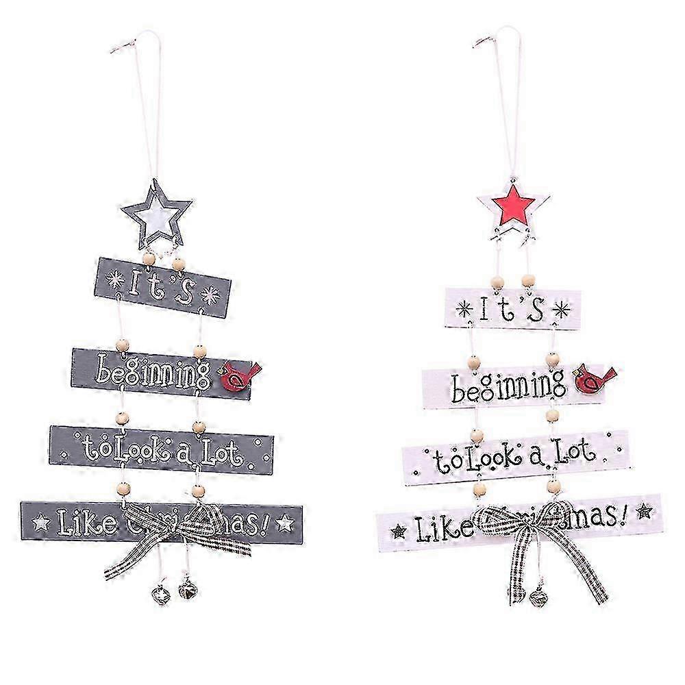 2025 Christmas Tree Ornaments Shape Hanging
