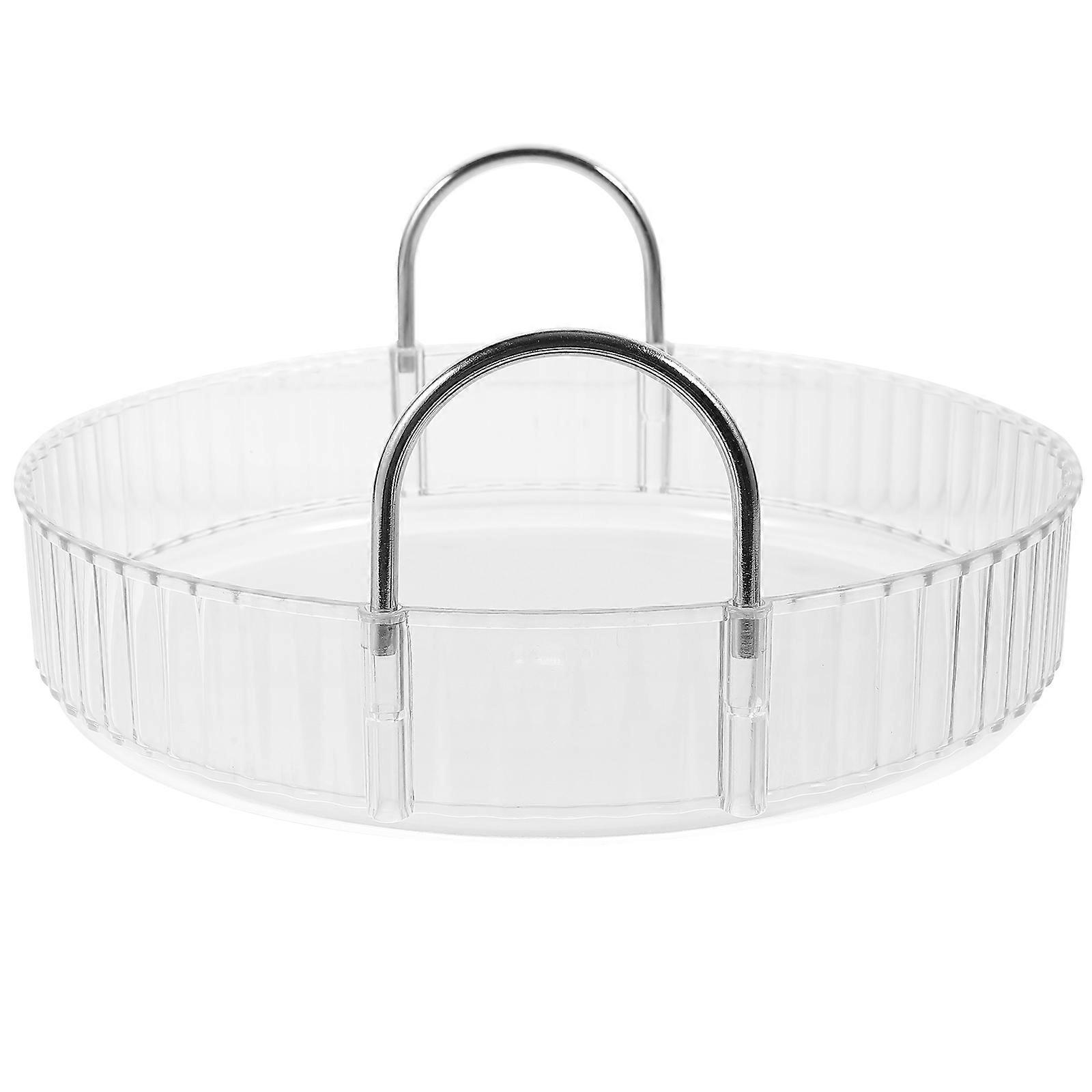 Makeup Organizer Countertop Display Case For Skin Care Display 23X23X10.5CM Metal 1Pack