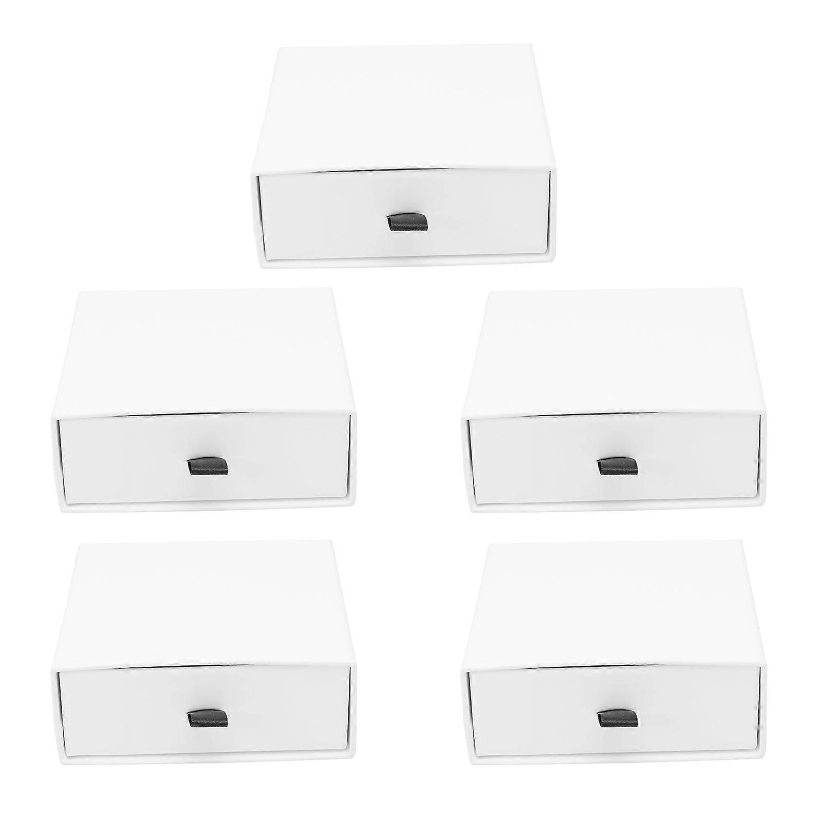 Earring Storage Box High-Grade Travel Jewelry Container 5Set