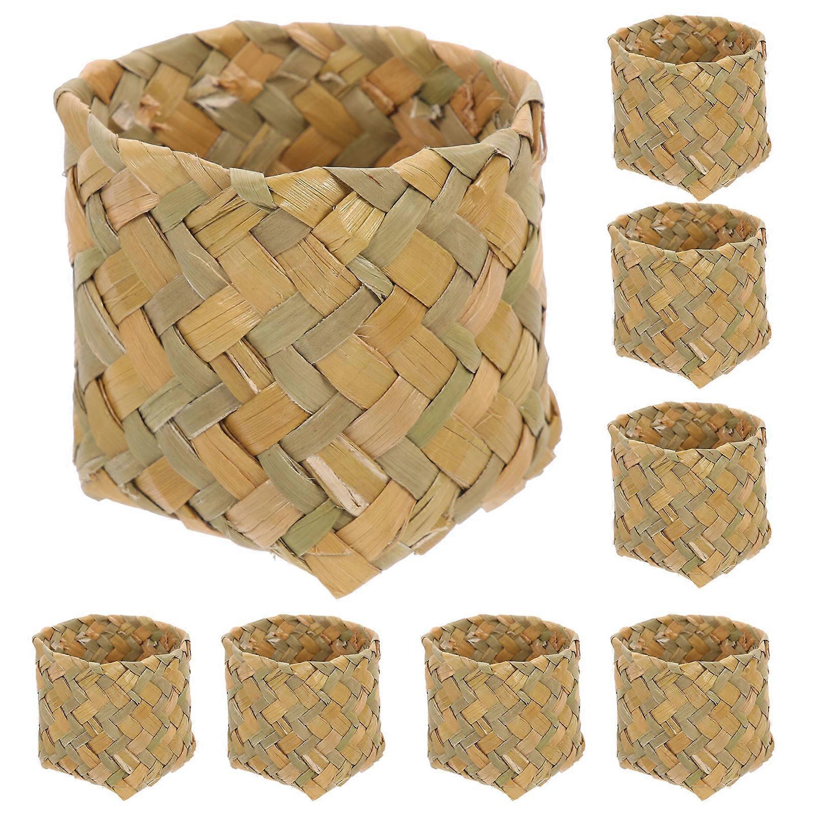 Wedding Candy Gift Container Storage Box in Light Brown Synthetic Material for Party Use