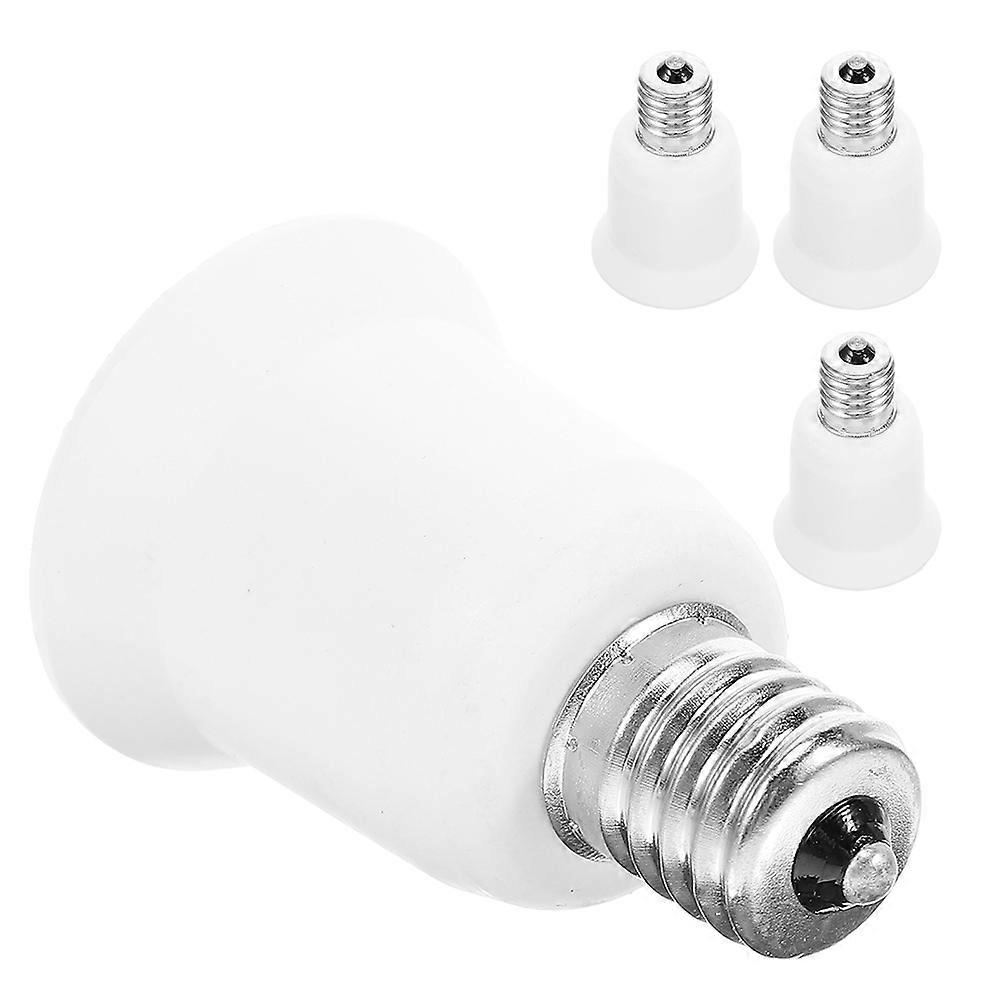 Lamp Socket Base Converter Table Lamps Multi 2.2×1.6×1.6in Socket Conversion 4Pcs