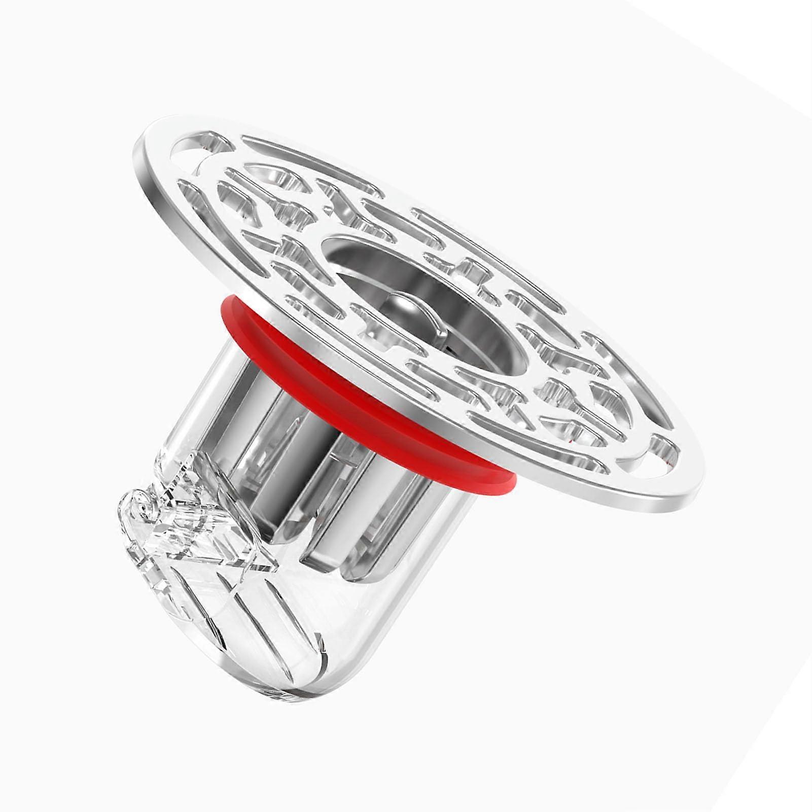Anti-Odour Backflow Preventer Drainer for Toilet Bath Duct, Universal Red Design, Premium Durable Material
