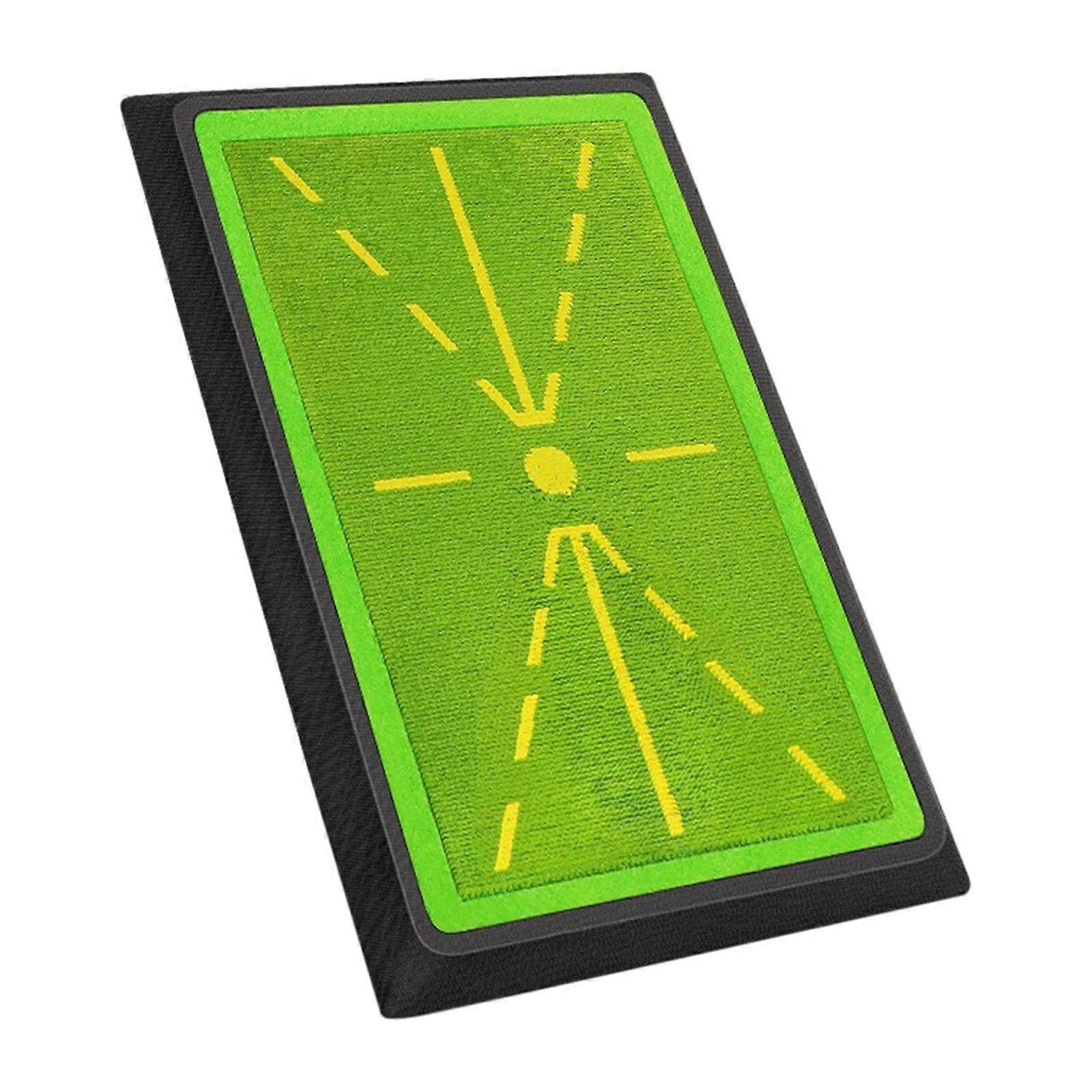 Golf Training Pad Batting Mat Tracing Swing Exercise Mat Golf Hitting Mat