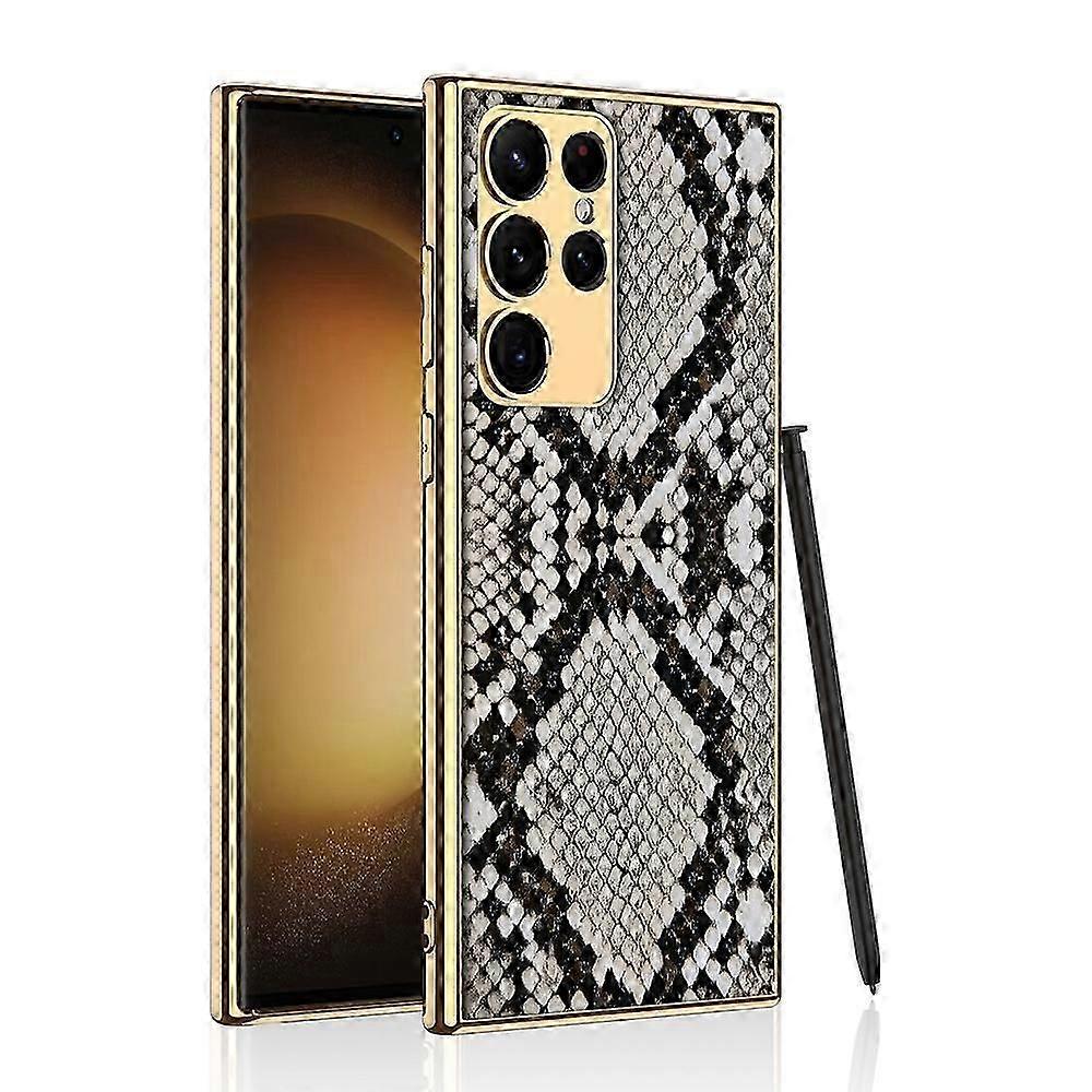 For Samsung s23 ultra mobile phone case s23 plus electroplating soft edge mobile phone case s23 personality anti-drop shell-without pen