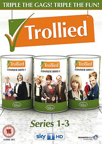Trollied Series 1-3 DVD (2014) Jane Horrocks cert 15 6 discs Quality guaranteed - Region 2