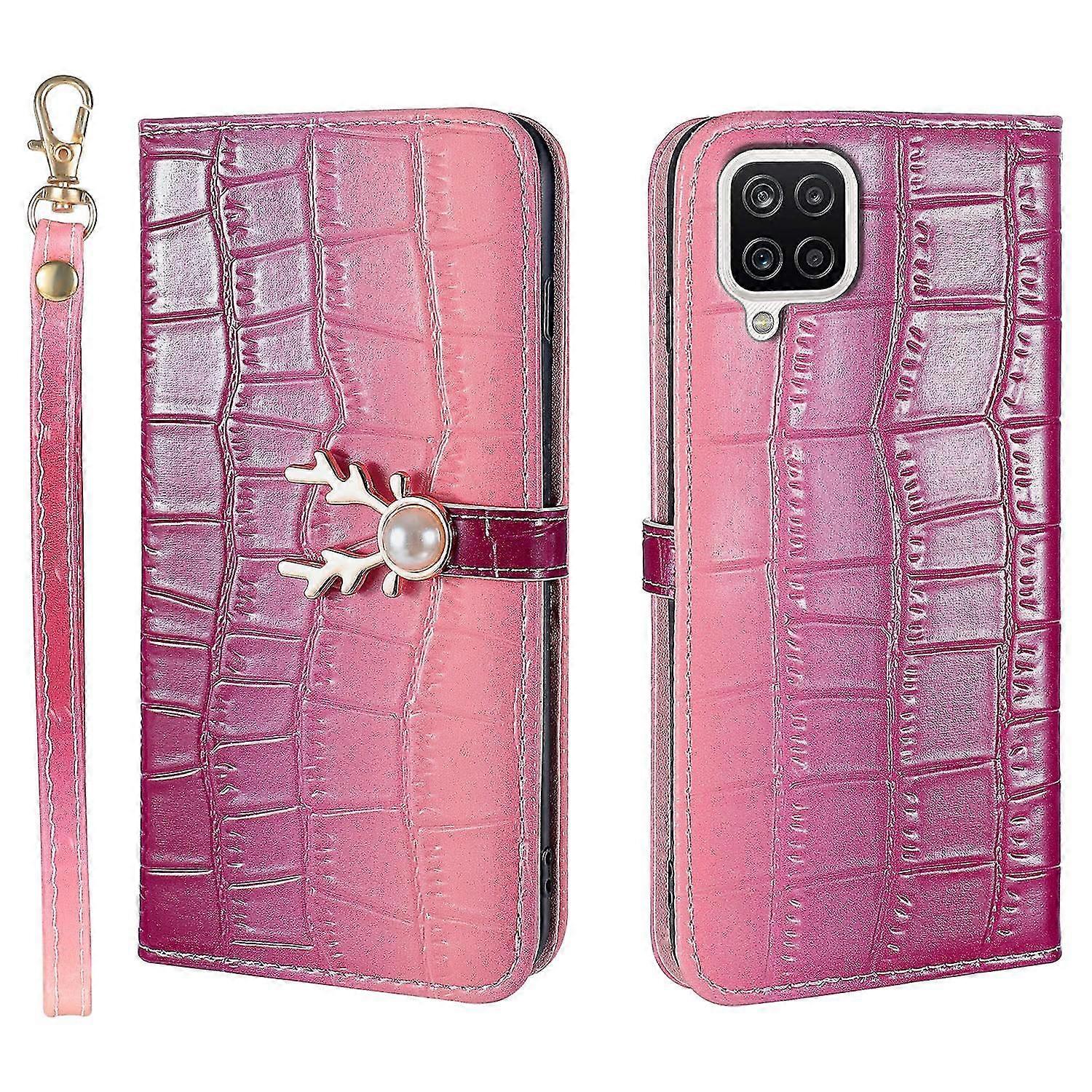 For Samsung Galaxy A12 Phone Case With Strap