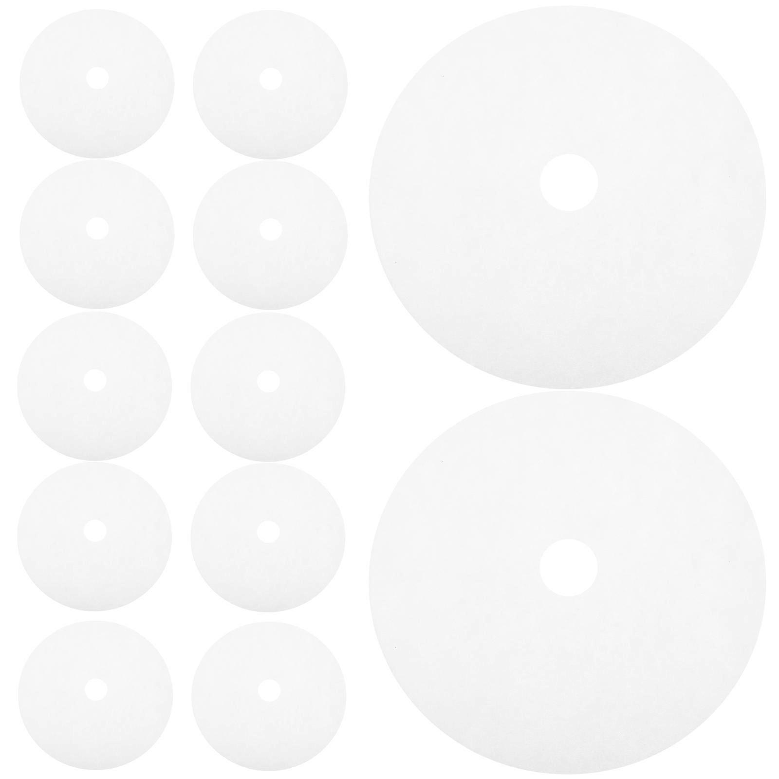 12 Pack Round Dryer Filter Replacement Kit for Tumble Dryers – Easy Installation, Optimal Airflow, Exhaust & Air Intake Filtration