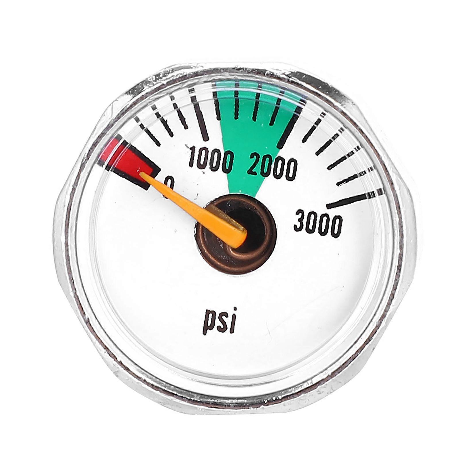 1/8NPT Micro Mini Gauge Manometer for Paintball PCP Air Rifle 3000psi