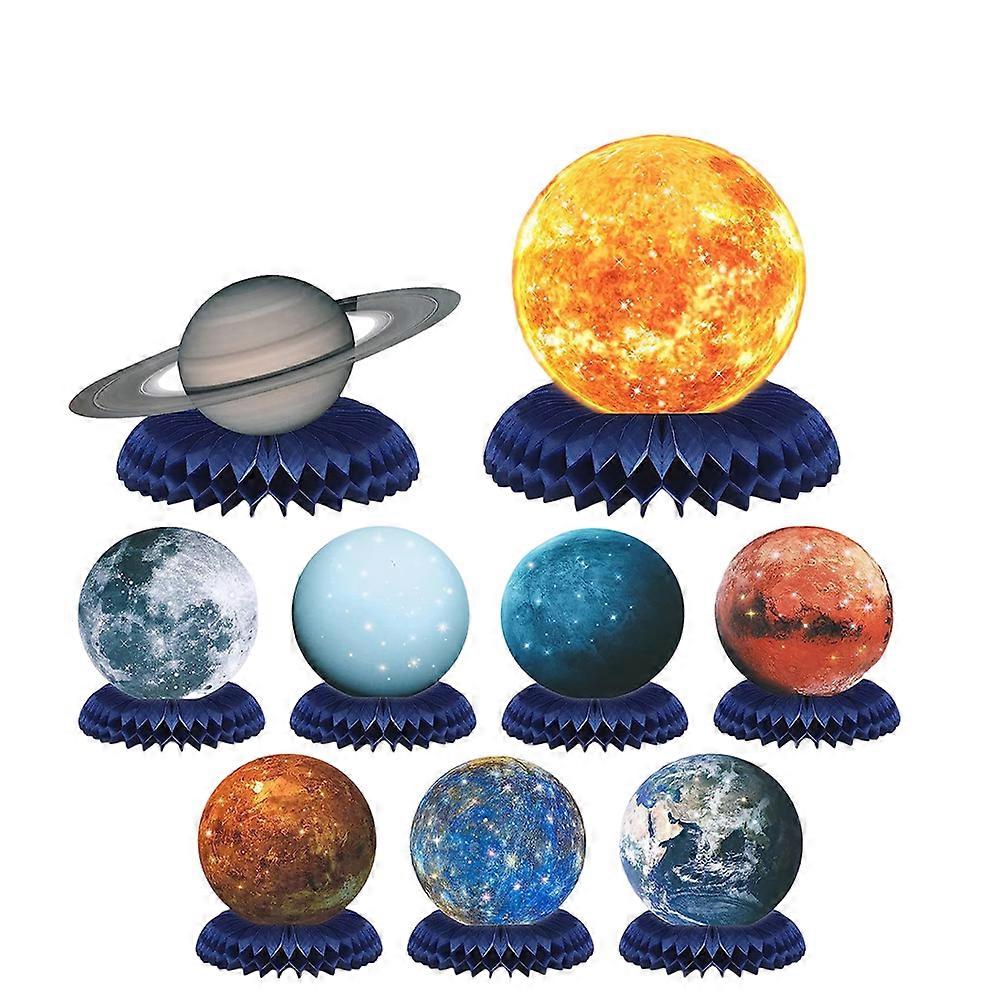 Assorted Honeycomb Decorations for Party 10Pcs Table Decor