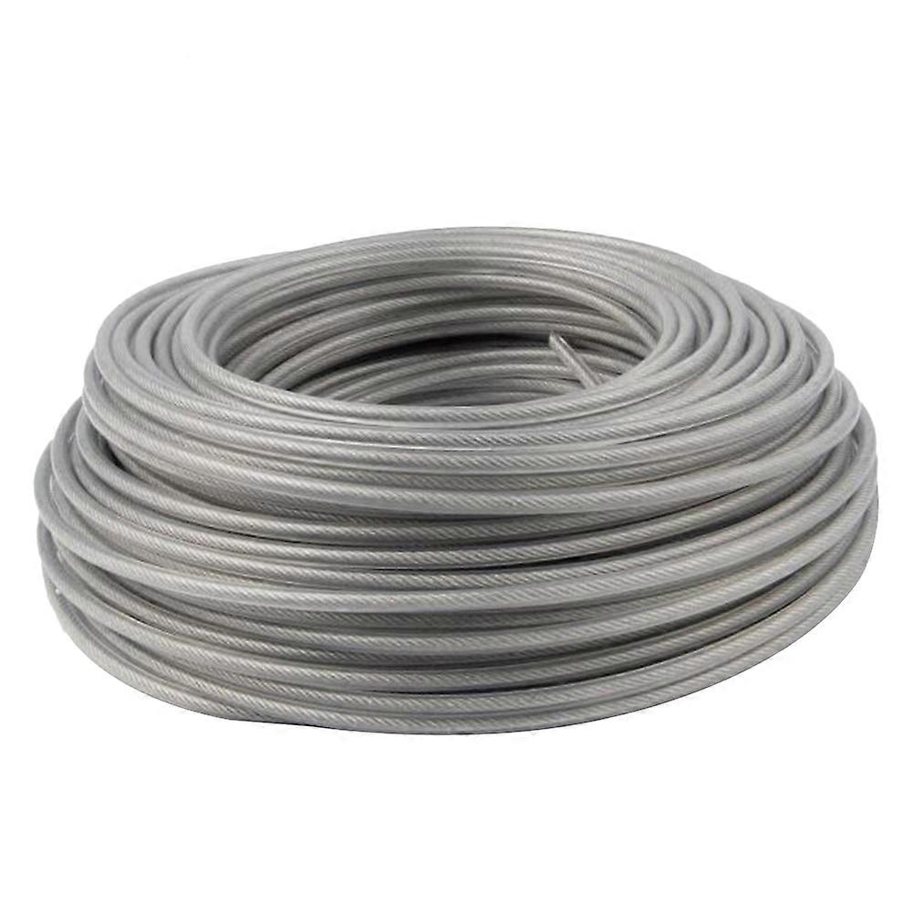 Steel Wire Trimmer Line Lawn Mower Weed Cutting Rope Compatible With String Trimmers for Garden and Maintenance