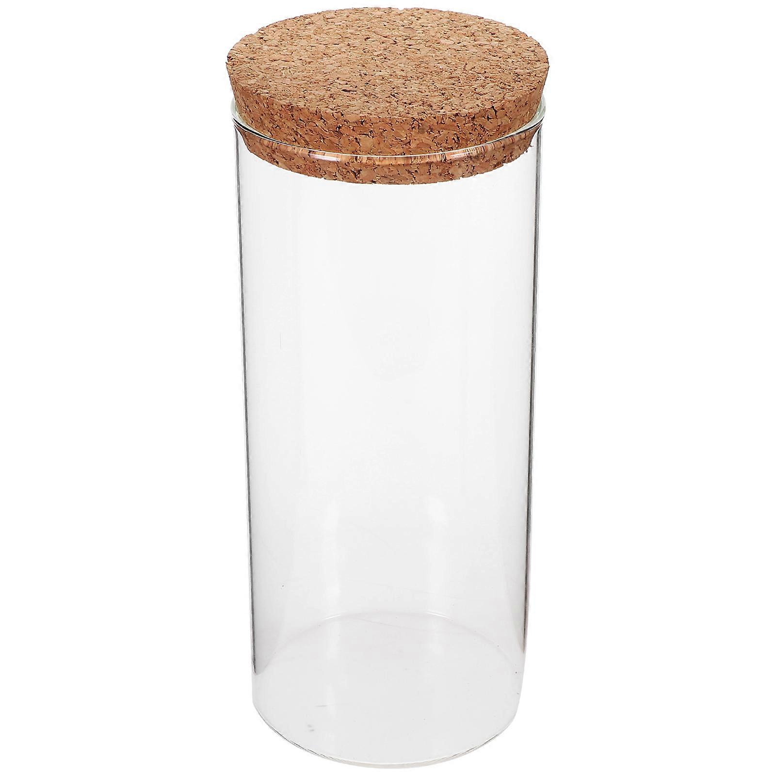 Glass Terrarium with Lid – Stylish Sealed Container for Indoor Plants, Moss and Desktop Decor
